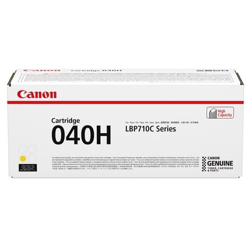 Canon 040 H - High capacity - yellow - original - toner cartridge - for imageCLASS LBP712Cdn
