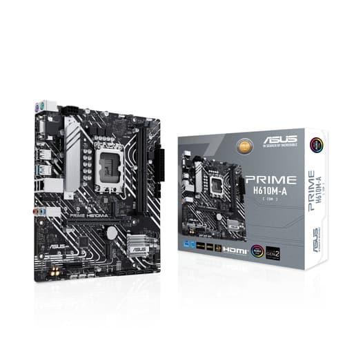 ASUS PRIME H610M-A-CSM Intel H610 LGA 1700 Micro ATX — view 4