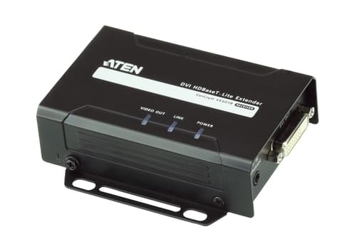 ATEN VanCryst VE601 DVI HDBaseT-Lite Extender, Receiver - Video extender - receiver - HDBaseT - up to 70 m - for VanCryst VM1600A, VM3200