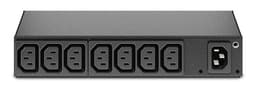 APC Basic Rack PDU AP6015A - Power distribution unit (rack-mountable) - AC 100/120/200/208/230/240 V - input: IEC 60320 C14 - output connectors: 8 (power IEC 60320 C13) - 1U - black - for P/N: SMTL1000RMI2UC, SMX1000C, SMX1500RM2UC, SMX1500RM2UCNC, SMX750C, SMX750CNC
