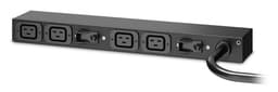 APC Basic Rack PDU AP6032A - Power distribution unit (rack-mountable) - AC 200-240 V - input: IEC 60309 32A - output connectors: 4 (IEC 60320 C19 16A) - 3.65 m cord - for P/N: AR3103SP, AR3106SP, SRT1000RMXLI, SRT1000RMXLI-NC, SRT10RMXLIX806, SRT5KRMXLW-TW