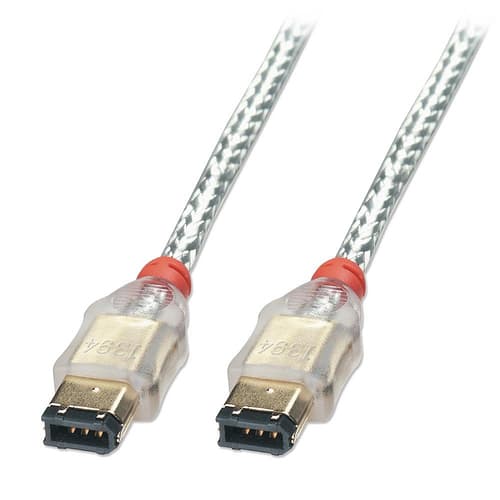 2M FIREWIRE CABLE 6P MALE/6P MALE