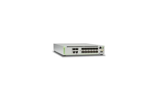 Allied Telesis AT XS916MXS - Switch - L3 - Managed - 12 x 10 Gigabit SFP+ + 4 x 10 Gigabit Ethernet - front to back airflow - desktop, rack-mountable