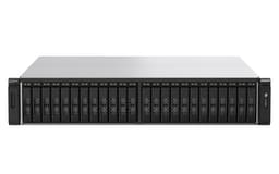 QNAP TS-H2490FU - NAS server - 24 bays - rack-mountable - PCI Express 3.0 x4 (NVMe) - RAID 0, 1, 5, 6, 10, 50, 60, JBOD - RAM 64 GB - 25 Gigabit Ethernet - iSCSI support