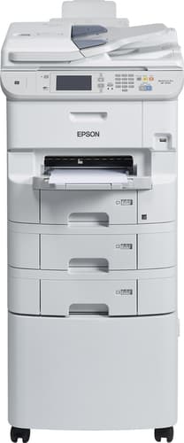 Epson WorkForce Pro WF-6590DT wf 6590DT wf WF6590DT wf 6590DT wf WF6590 DT wf 6590 DT wf - Multifunction printer - colour - ink-jet - A4 (210 x 297 mm) (original) - A4/Legal (media) - up to 24 ppm (printing) - 1080 sheets - 33.6 Kbps - USB 2.0, Gigabit L
