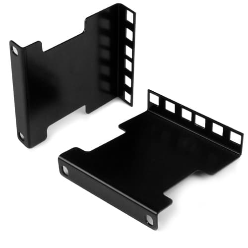 StarTech.com Server Rack Depth Extender - 2U - 4in / 10 cm - TAA Compliant - Recessed Rack Adapter - Rack Mount Adapter Kit - Network Rack Extender - Rack rail adapter - 2U - TAA Compliant
