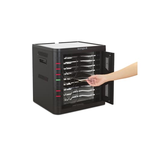 Kensington - Charging station - 18 Watt - 6.8 A - PD 3.0 - 10 output connectors (24 pin USB-C) - black — view 3