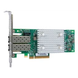 QLogic 16Gb FC Dual-Port HBA (Enhanced Gen 5) - Host bus adapter - PCIe 3.0 x8 low profile - 16Gb Fibre Channel x 2 - for ThinkSystem SR250, SR530, SR590, SR630 V2, SR645, SR650 V2, SR665, SR850 V2, ST650 V2