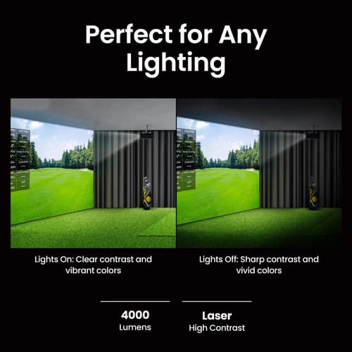 BenQ AH500ST - DLP projector - laser - 3D - 4000 ANSI lumens - Full HD (1920 x 1080) - 16:9 - 1080p - short-throw fixed lens — view 13