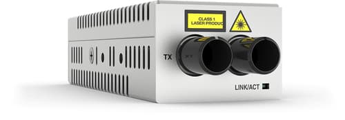 Allied Telesis AT DMC1000/ST - Fibre media converter - 1GbE - 1000Base-SX, 1000Base-T - RJ-45 / ST multi-mode - up to 500 m - 850 nm