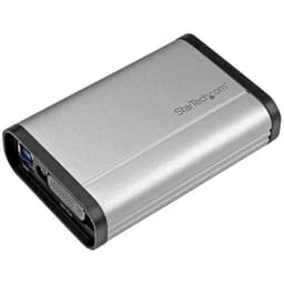 StarTech.com DVI Video Capture Card - 1080p 60fps Game Capture Card - Aluminum - Game Capture Card - HD PVR - USB Video Capture (USB32DVCAPRO) - Video converter - DVI - DVI - aluminium