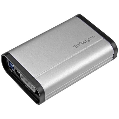 StarTech.com DVI Video Capture Card - 1080p 60fps Game Capture Card - Aluminum - Game Capture Card - HD PVR - USB Video Capture (USB32DVCAPRO) - Video converter - DVI - DVI - aluminium