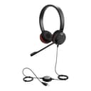 Jabra Evolve 30 II MS stereo - Headset - on-ear - wired - USB, 3.5 mm jack - Certified for Skype for Business thumbnail 4