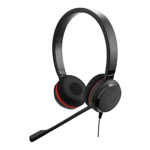 Jabra Evolve 30 II MS stereo - Headset - on-ear - wired - USB, 3.5 mm jack - Certified for Skype for Business — view 3
