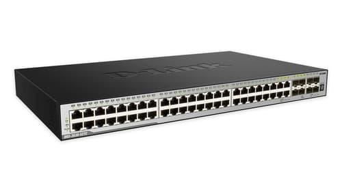 D-Link DGS 3630-52TC - Switch - L3 - Managed - 44 x 10/100/1000 + 4 x combo Gigabit SFP + 4 x 10 Gigabit SFP+ - rack-mountable