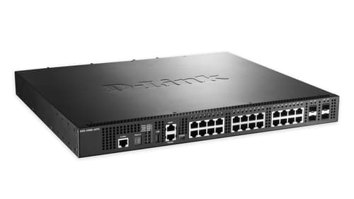 D-Link DXS 3400-24TC - Switch - L3 Lite - Managed - 20 x 10GBase-T + 4 x combo 10 Gigabit SFP+ - rack-mountable, desktop