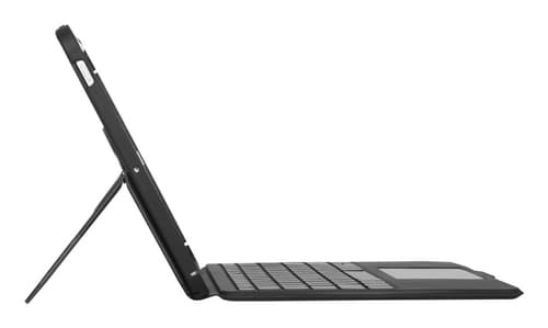 Targus Versavu - Keyboard and folio case - with trackpad - backlit - wireless - Bluetooth 5.0 - QWERTY - UK - black — view 17