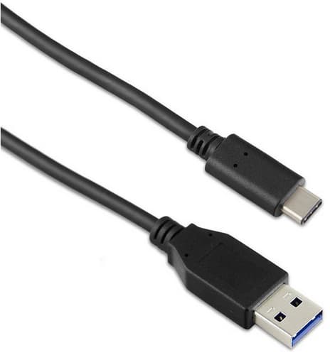 Targus - USB cable - 24 pin USB-C (M) to USB Type A (M) - USB 3.1 Gen 2 - 3 A - 1 m - 4K support - black - Europe