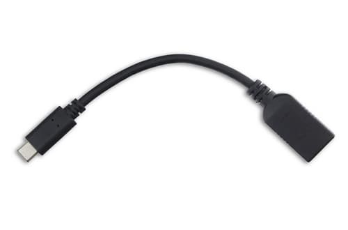 Targus - USB adapter - 24 pin USB-C (M) to USB Type A (F) - USB 3.1 Gen 1 - 3 A - 15 cm - black - Europe