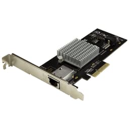 StarTech.com 1 Port 10G PCIe Network Card - 10GBase-T / NBASE-T - RJ45 Port - Intel X550 Chipset - Ethernet Card - Network Adapter - Intel NIC Card (ST10000SPEXI) - Network adapter - PCIe 2.0 low profile - 10Gb Ethernet x 1 - black - for P/N: BNDTB10GI, BNDTB210GSFP, BNDTB310GNDP, BNDTB410GSFP, BNDTB4M2E1, BNDTBUSB3142