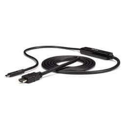 StarTech.com USB C to HDMI Cable - 3 ft / 1m - USB-C to HDMI 4K 30Hz - USB Type C to HDMI - Computer Monitor Cable (CDP2HDMM1MB) - External video adapter - USB-C - HDMI - for P/N: TB33A1C
