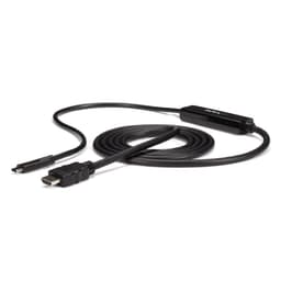 StarTech.com USB C to HDMI Adapter Cable - USB Type-C HDMI - 2m 6 ft. - 4K - External video adapter - USB-C - HDMI - for P/N: TB33A1C