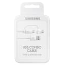 USB COMBO CABLEWHITE thumbnail 3