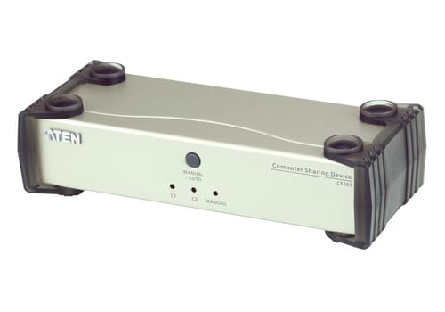 ATEN Computer Sharing Device CS261 - KVM / audio switch - 1 x KVM / audio - 2 local users - desktop