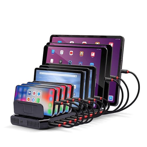 10 PORT USB CHARGING STATION — view 1