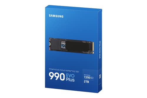 Samsung 990 EVO Plus MZ-V9S2T0 - SSD - encrypted - 2 TB - internal - M.2 2280 - PCIe 5.0 x2 (NVMe) - 256-bit AES - TCG Opal Encryption 2.0 — view 8