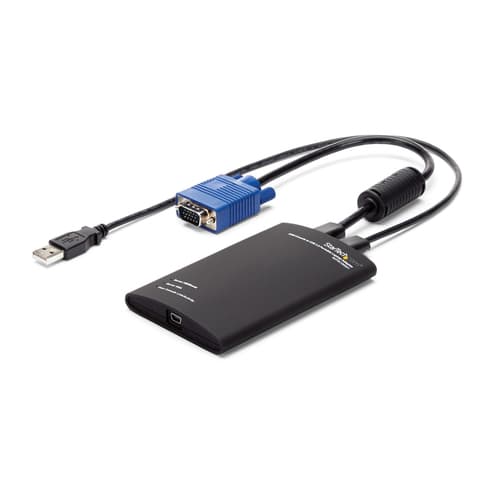 StarTech.com Crash Cart Adapter - 1920 x 1200 - Portable Laptop USB 2.0 to KVM Console (NOTECONS01) - KVM switch - 1 x KVM port(s) - 1 local user - desktop