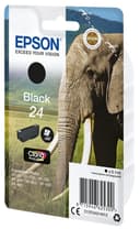 Epson Ink Cartridges, Claria" Photo HD Ink, 24, Elephant, Singlepack, 1 x 5.1 ml Black, RF+AM thumbnail 2