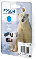 Epson Ink Cartridges, Claria" Premium Ink, 26, Polar bear, Singlepack, 1 x 4.5 ml Cyan, RF+AM thumbnail 2