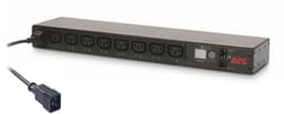 APC Switched Rack PDU - Power distribution unit (rack-mountable) - AC 208-230 V - Ethernet, RS-232 - input: IEC 60320 C20 - output connectors: 8 (power IEC 60320 C13) - 1U - 2.4 m cord - for P/N: SMTL1000RMI2UC, SMX1000C, SMX1500RM2UC, SMX1500RM2UCNC, SMX750C, SMX750CNC