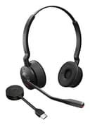 Jabra Engage 55 SE Stereo - Headset - on-ear - DECT - wireless - USB-C via DECT adapter - UC certified thumbnail 1