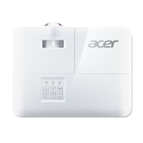 Acer S1286Hn - DLP projector - portable - 3D - 3500 ANSI lumens - XGA (1024 x 768) - 4:3 - short-throw fixed lens - LAN — view 5
