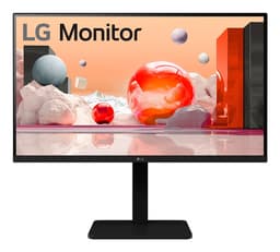 LG 27BA550-B - LCD monitor - 27" - 1920 x 1080 Full HD (1080p) @ 100 Hz - IPS - 250 cd/m� - 1300:1 - 5 ms - HDMI, VGA, DisplayPort - speakers - matte black