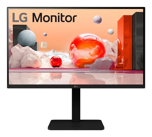 LG 27BA550-B - LCD monitor - 27" - 1920 x 1080 Full HD (1080p) @ 100 Hz - IPS - 250 cd/m� - 1300:1 - 5 ms - HDMI, VGA, DisplayPort - speakers - matte black