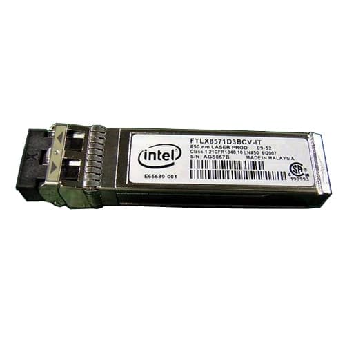 Dell - SFP+ transceiver module - 10GbE - 10GBase-SR - up to 300 m - for PowerEdge FC640, R240, R530, R540, R630, R640, R6415, R730, R740, R7415, R7425, R840, R930