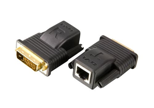 ATEN VE066 Local and Remote Units - Video extender - 24+5 pin combined DVI / 24+5 pin combined DVI - up to 20 m - for P/N: VE602-AT-E — view 1