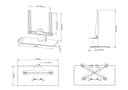 *Non Cancellable/Non Returnable (NCNR)* TABLESTAND TURN BLACK SMALL 300X300 thumbnail 20