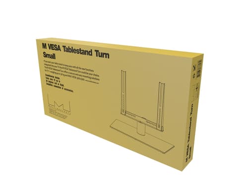 *Non Cancellable/Non Returnable (NCNR)* TABLESTAND TURN BLACK SMALL 300X300 — view 22