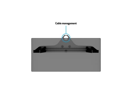 *Non Cancellable/Non Returnable (NCNR)* TABLESTAND TURN BLACK SMALL 300X300 — view 10