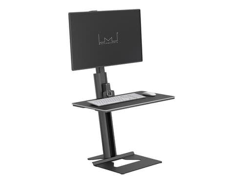 *Non Cancellable/Non Returnable (NCNR)* M EASY STAND DESKTOP BLACK — view 20