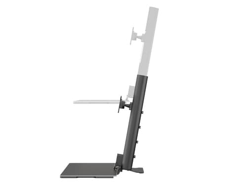 *Non Cancellable/Non Returnable (NCNR)* M EASY STAND DESKTOP BLACK — view 6