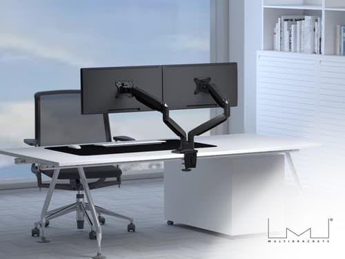 *Non Cancellable/Non Returnable (NCNR)* DESK MOUNT GAS SPRING DUAL BLACK — view 20