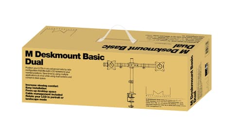 *Non Cancellable/Non Returnable (NCNR)* M DESKMOUNT BASIC DUAL — view 19