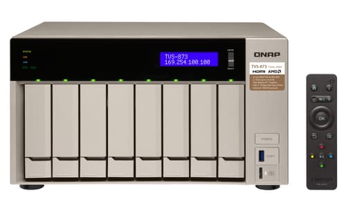 QNAP TVS-873 NAS TOWER ETHERNETLAN G