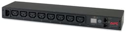 APC Metered Rack PDU AP7820B - Power distribution unit (rack-mountable) - AC 200/208/230 V - 2300 VA - Ethernet 10/100 - input: IEC 60320 C14 - output connectors: 8 (power IEC 60320 C13) - 1U - 1.98 m cord - for P/N: SMTL1000RMI2UC, SMX1000C, SMX1500RM2UC, SMX1500RM2UCNC, SMX750C, SMX750CNC