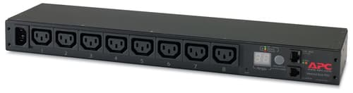 APC Metered Rack PDU AP7820B - Power distribution unit (rack-mountable) - AC 200/208/230 V - 2300 VA - Ethernet 10/100 - input: IEC 60320 C14 - output connectors: 8 (power IEC 60320 C13) - 1U - 1.98 m cord - for P/N: SMTL1000RMI2UC, SMX1000C, SMX1500RM2UC, SMX1500RM2UCNC, SMX750C, SMX750CNC